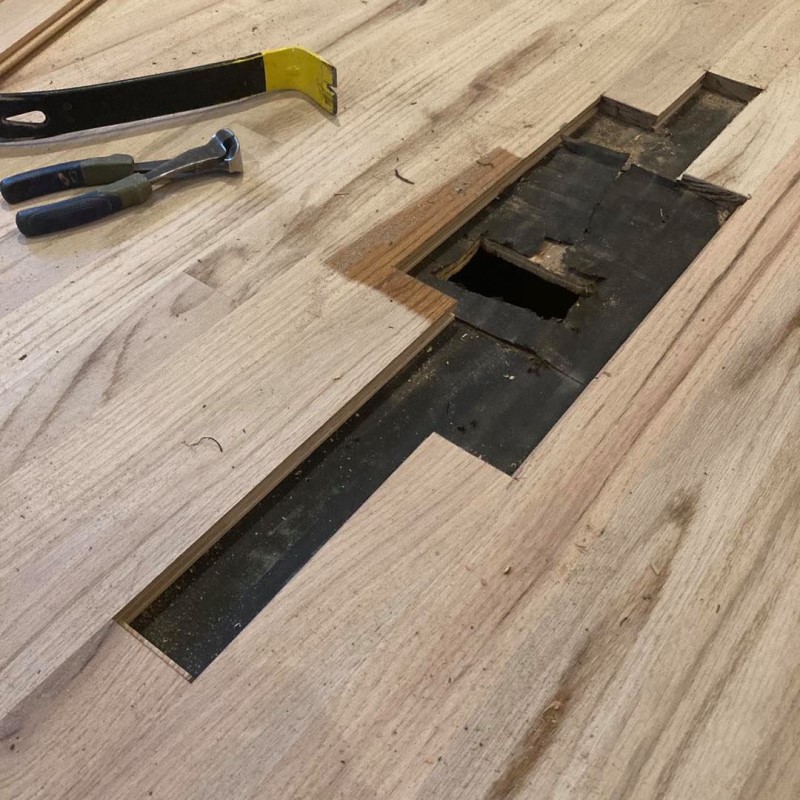 Hardwood Floor Repair and Restoration in Huntsville